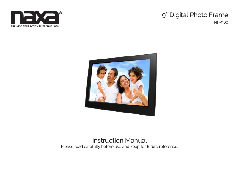 Page 1 de la notice Manuel utilisateur Naxa NF-900