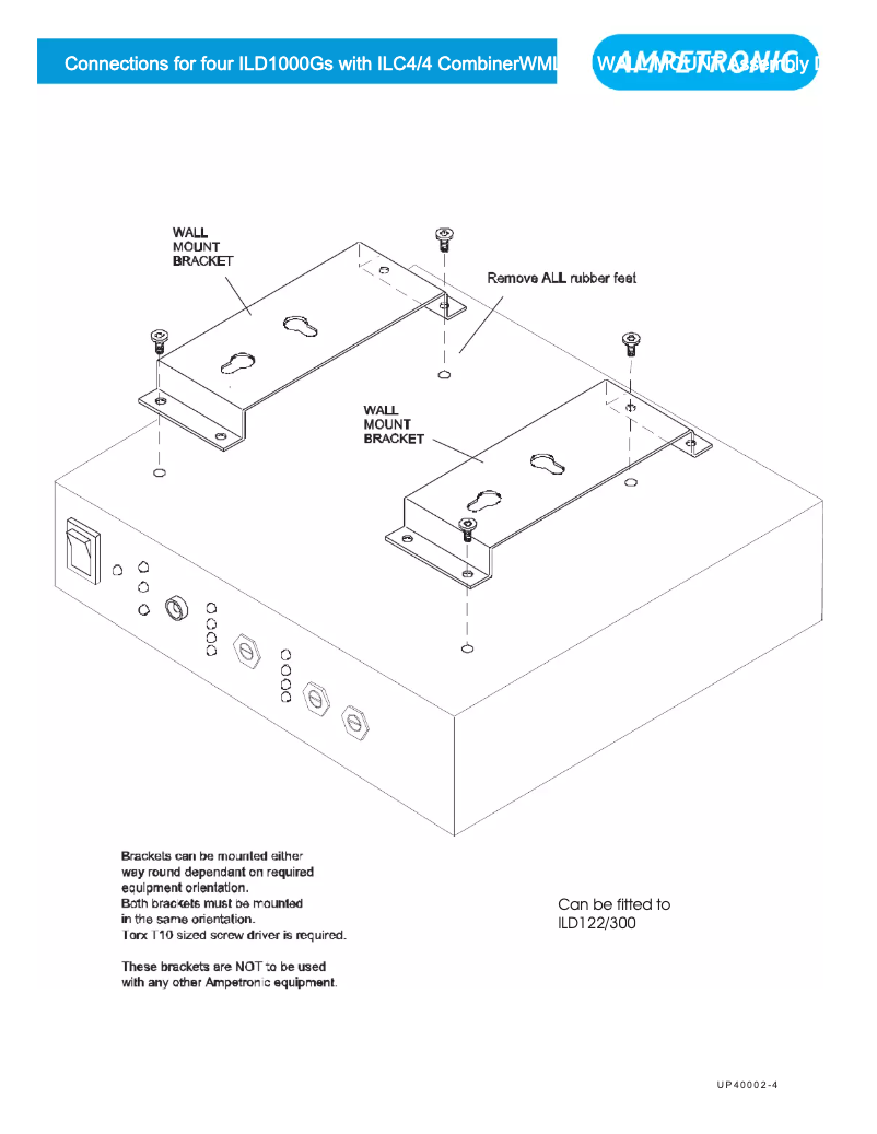 Image de la première page du manuel de l'appareil RWML1U