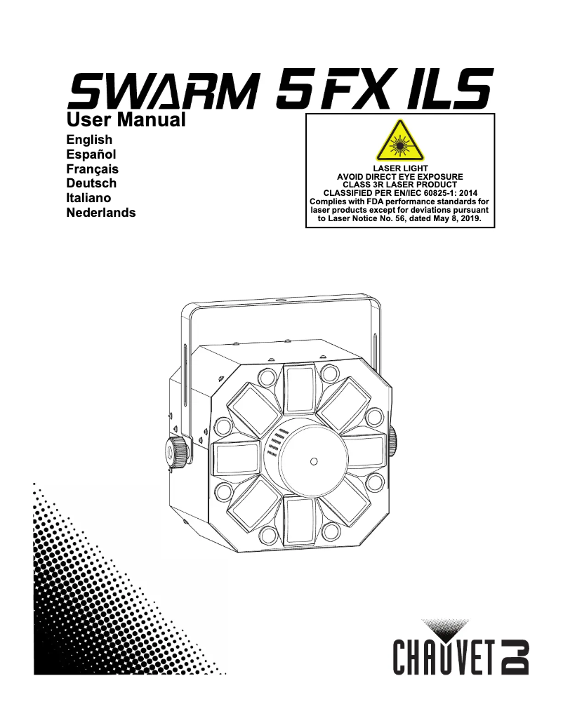 Imagen de la primera página del manual del dispositivo Swarm 5 FX ILS