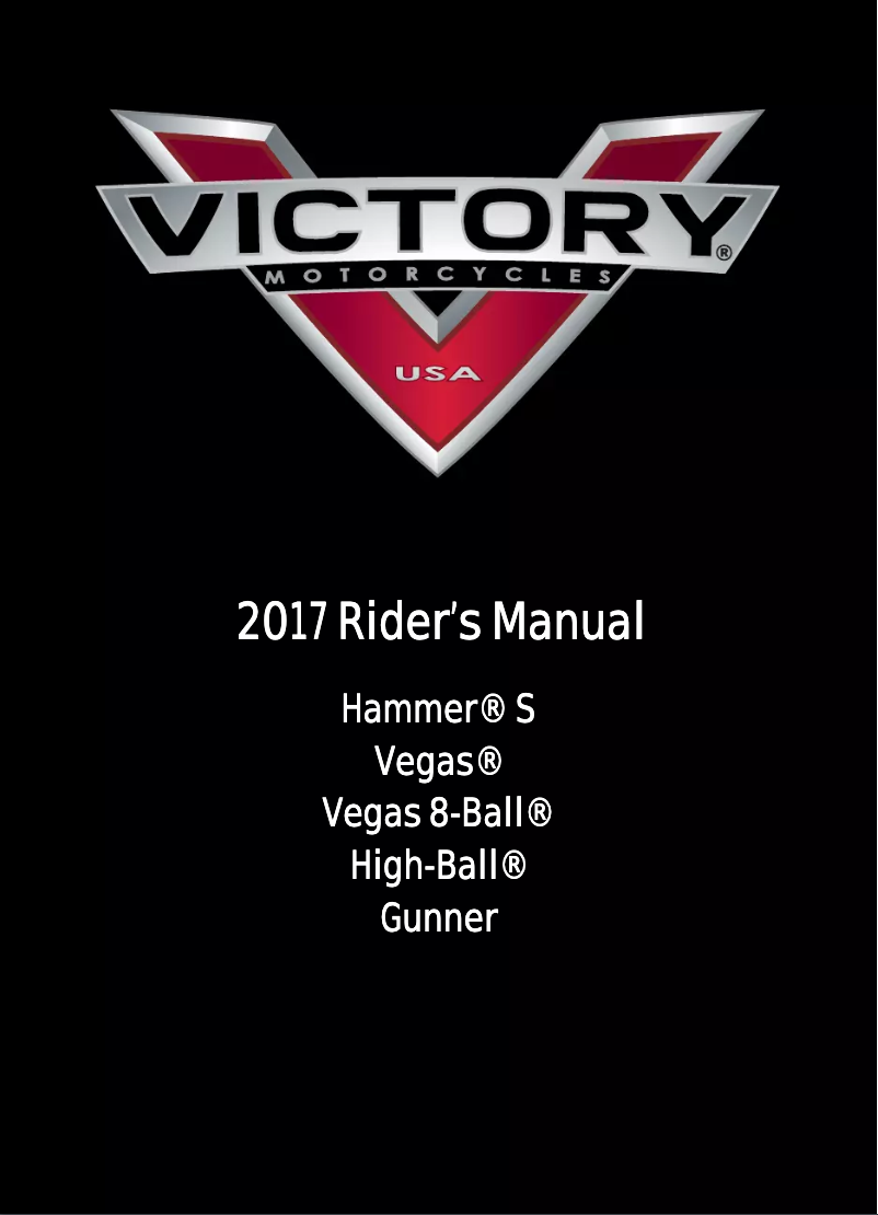 Page n°1 - Manuel utilisateur Victory Vegas 8-Ball (2017)