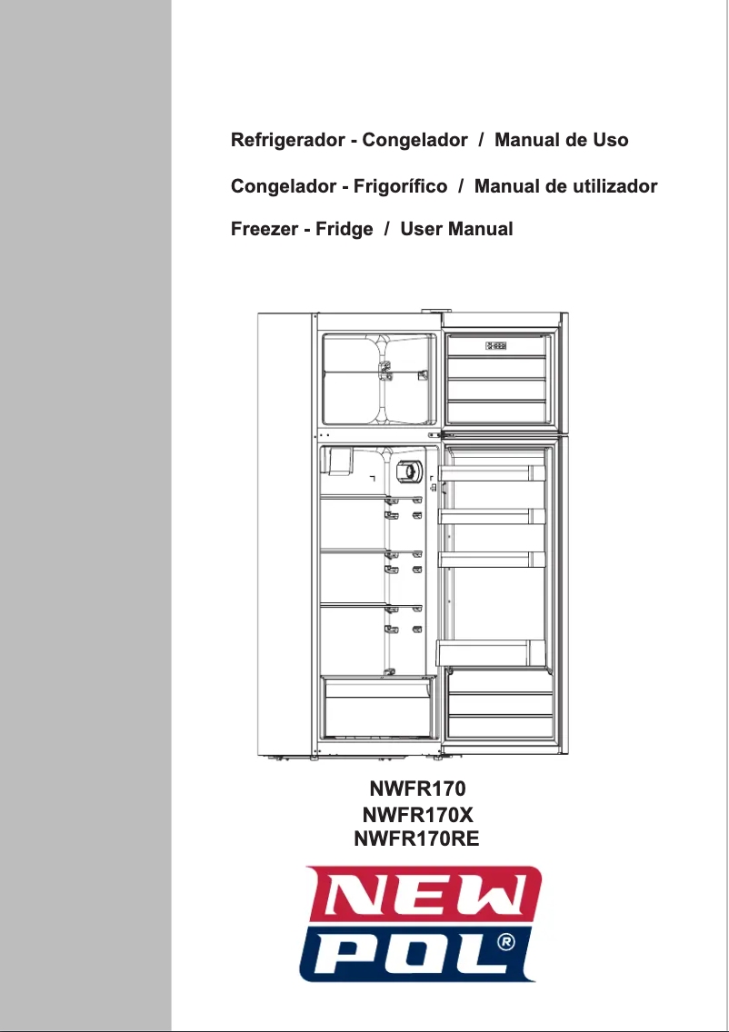 Image de la première page du manuel de l'appareil NWFR170