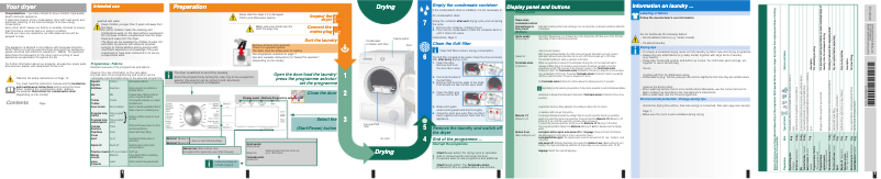 Page 1 de la notice Manuel utilisateur Bosch WTY88710EE