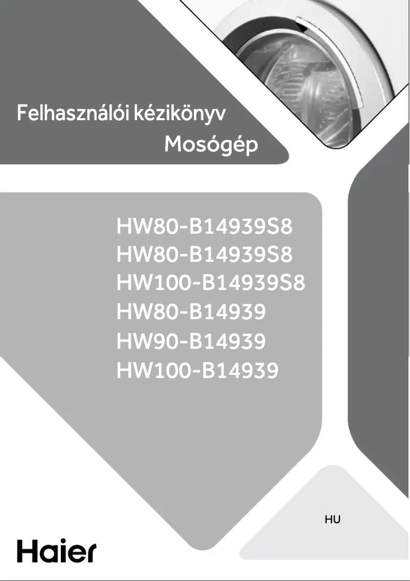 Page 1 de la notice Label énergétique Haier HW80-BP14939