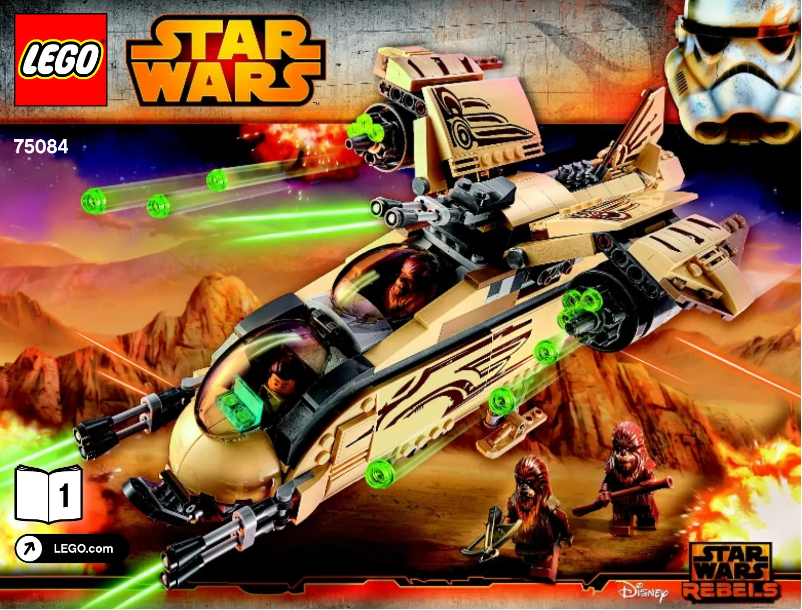 Page n°1 - Manuel utilisateur Lego Star Wars 75084