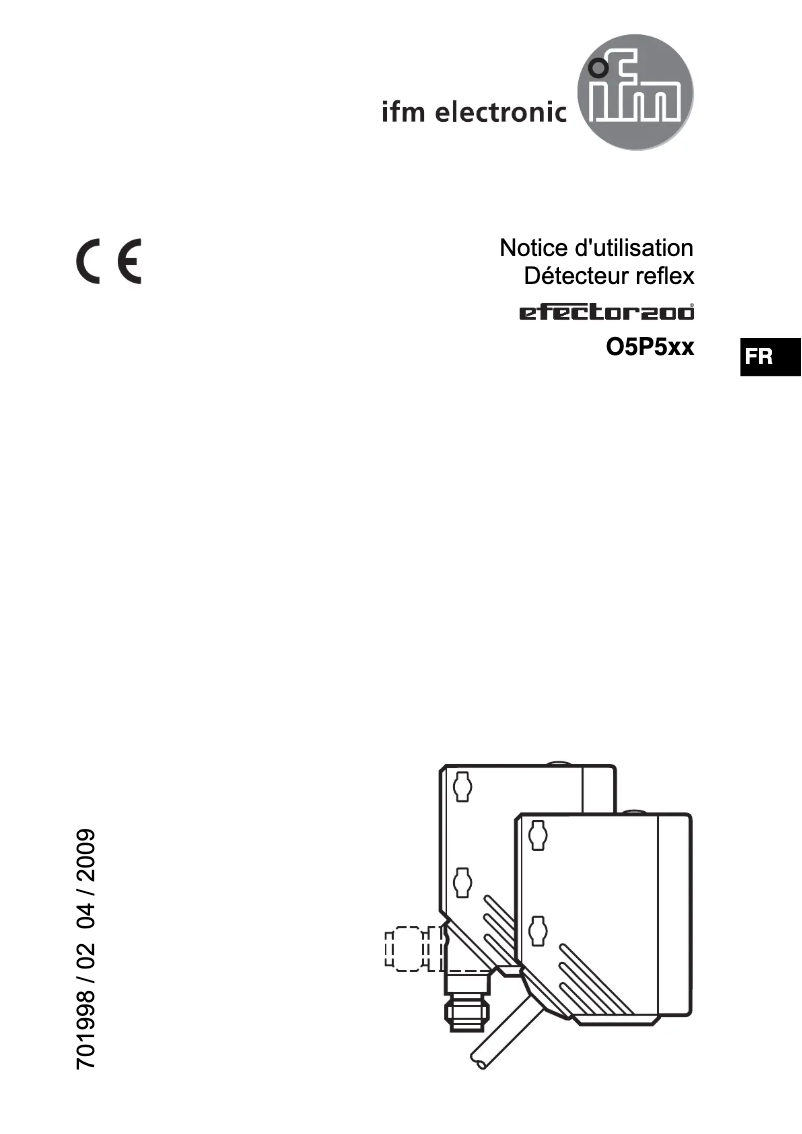 Page n°1 - Manuel utilisateur IFM O5P502