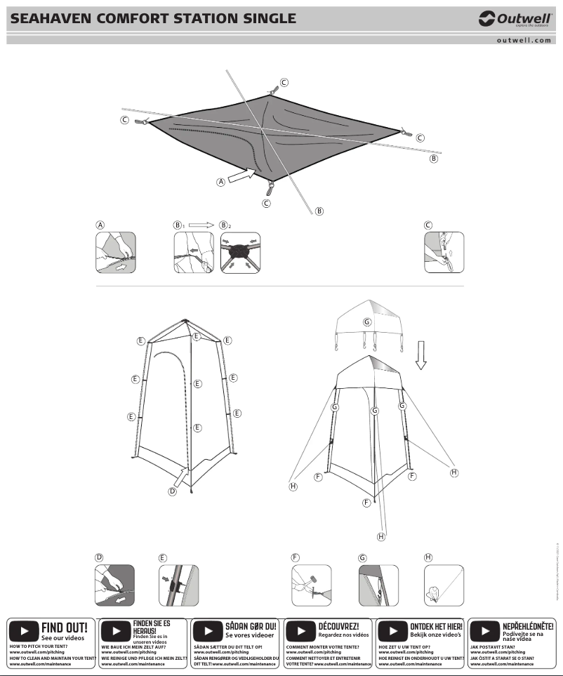 Image de la première page du manuel de l'appareil Seahaven comfort station single
