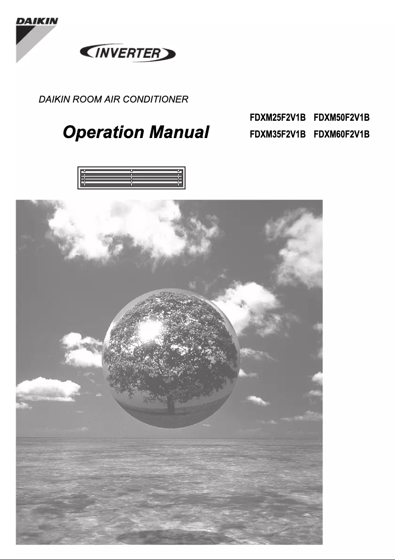 Page 1 de la notice Manuel utilisateur Daikin FDXM25F2V1B