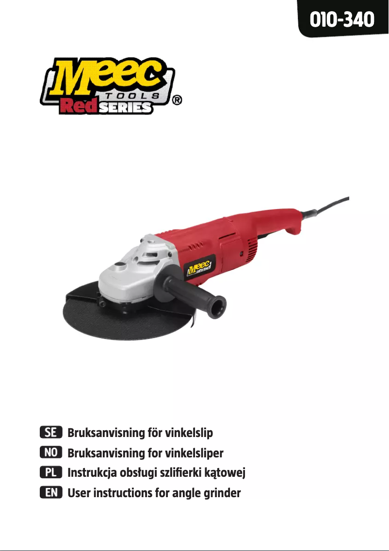 Image de la première page du manuel de l'appareil 010-340