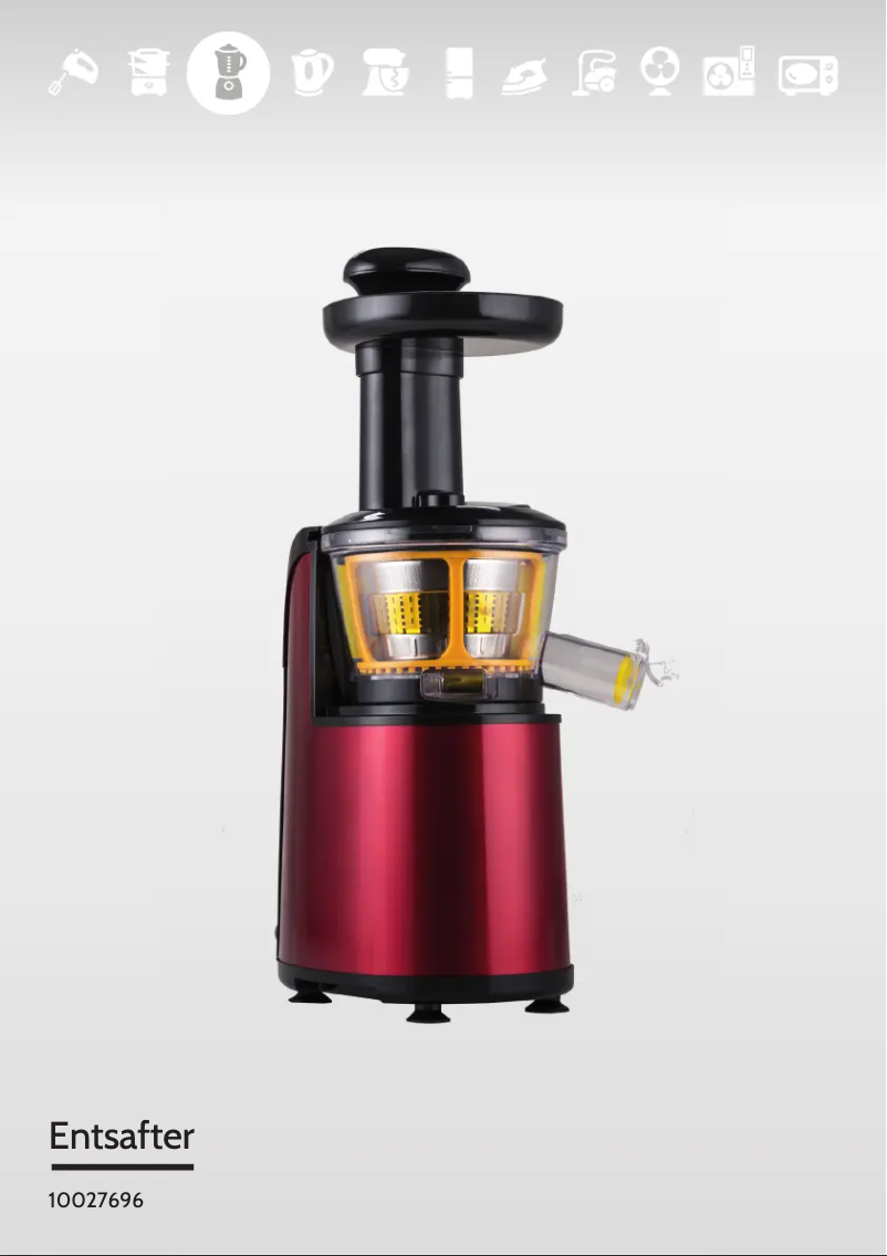 Page 1 de la notice Manuel utilisateur Klarstein 10027696