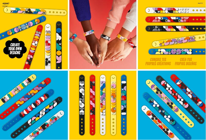 Page 1 de la notice Manuel utilisateur Lego Dots 41947