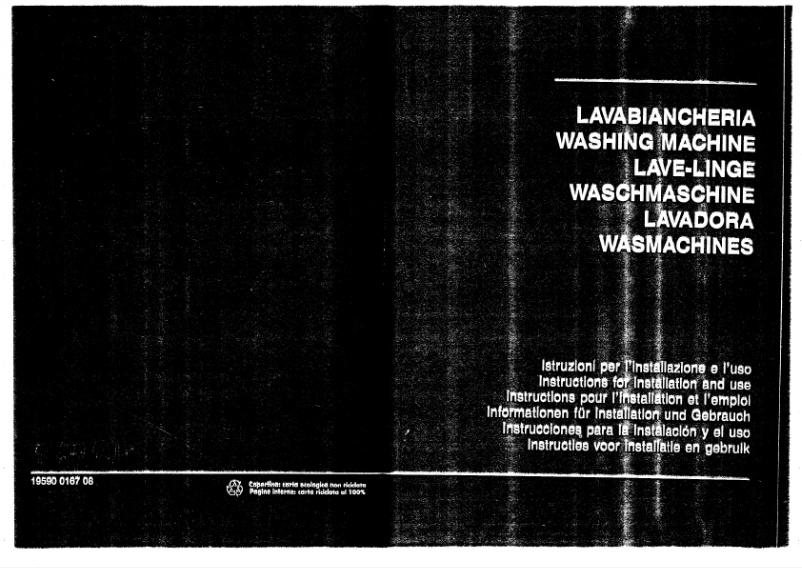 Page n°1 - Manuel utilisateur Smeg WAB1202
