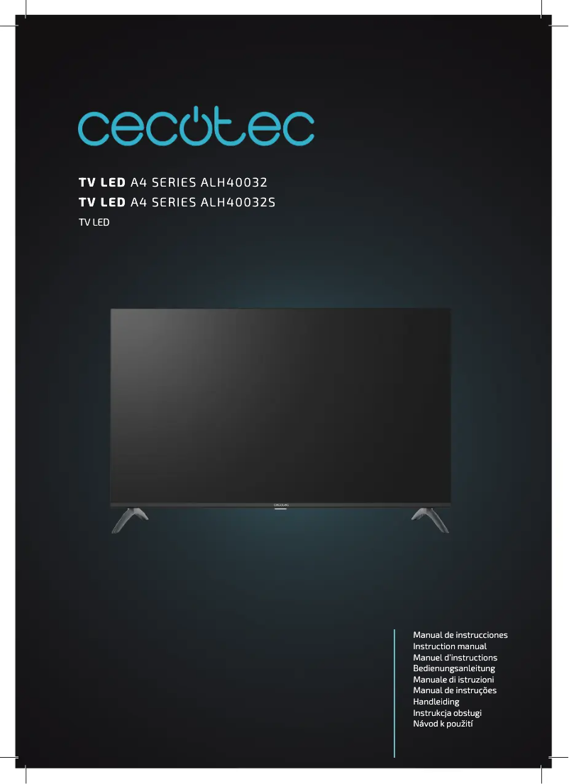 Page 1 de la notice Manuel utilisateur Cecotec ALH40032S