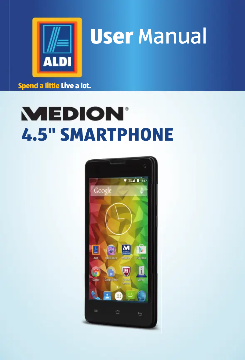 Page n°1 - Manuel utilisateur Medion E4503 (M D99232)