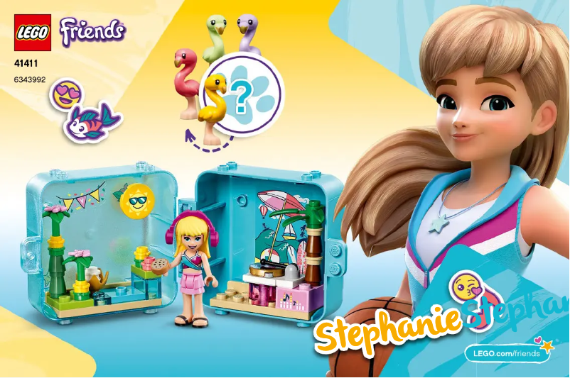 Page n°1 - Manuel utilisateur Lego Friends 41411