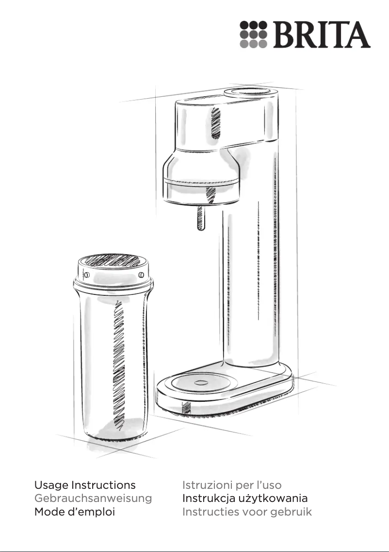 Page n°1 - Manuel utilisateur BRITA SodaTRIO