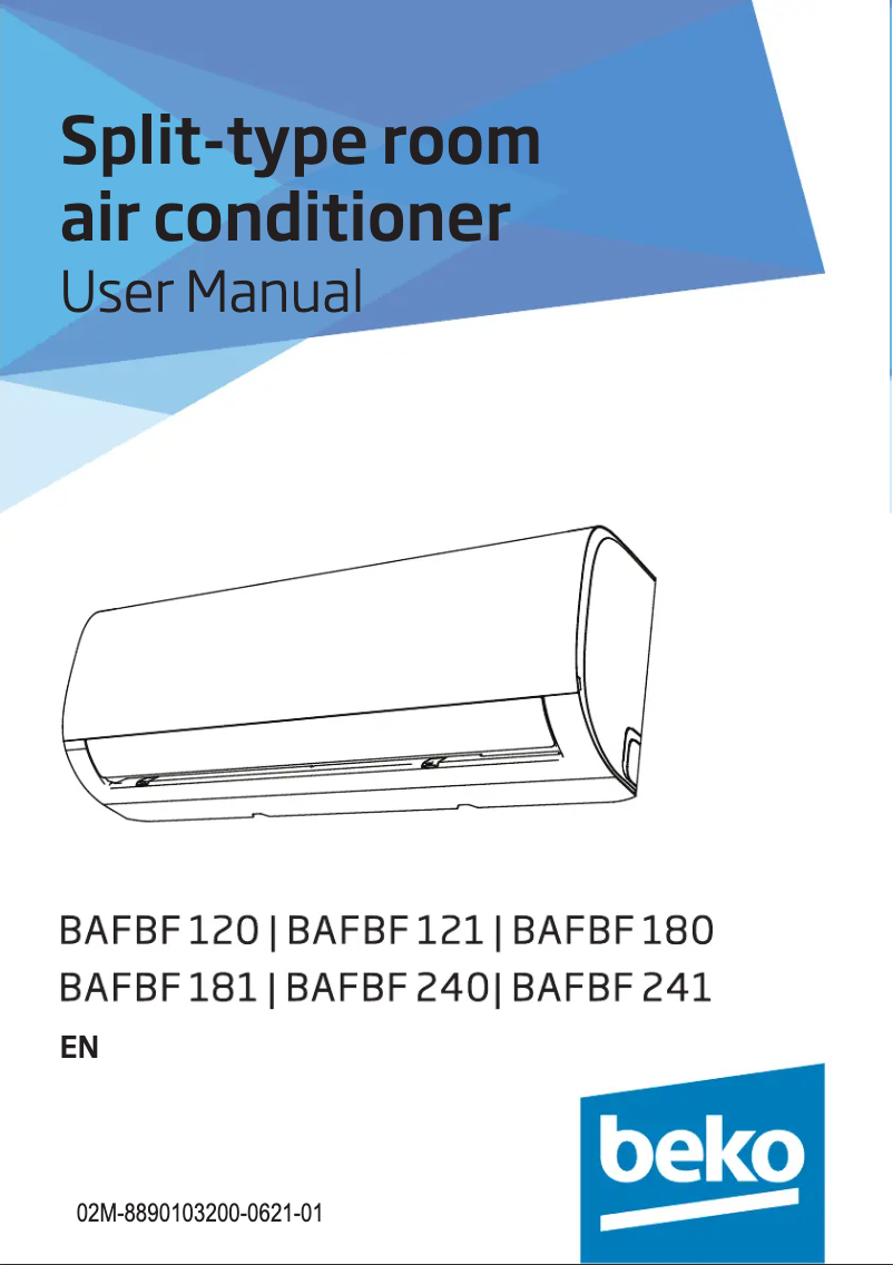 Page 1 de la notice Manuel utilisateur Beko BAFBF 241