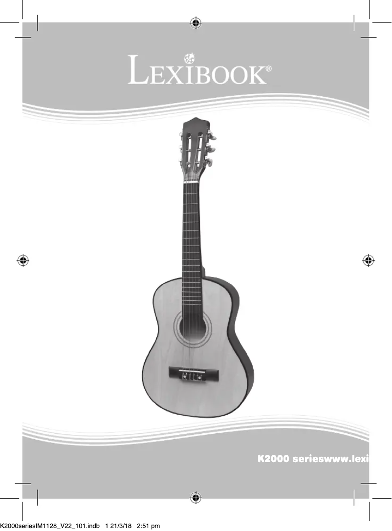 Image de la première page du manuel de l'appareil K2000