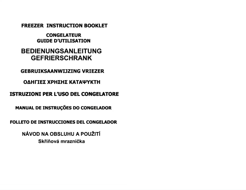 Page 1 of the manual User Manual Candy CFU 125