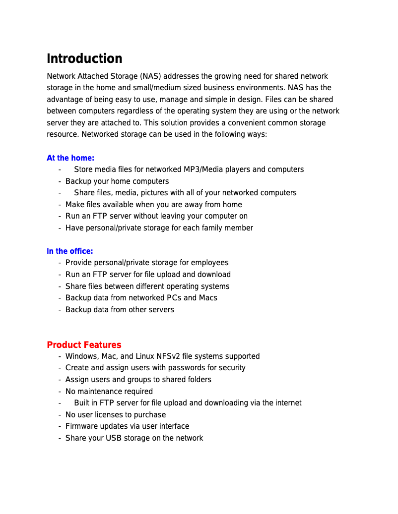 Page 1 de la notice Manuel utilisateur Intellinet 501712