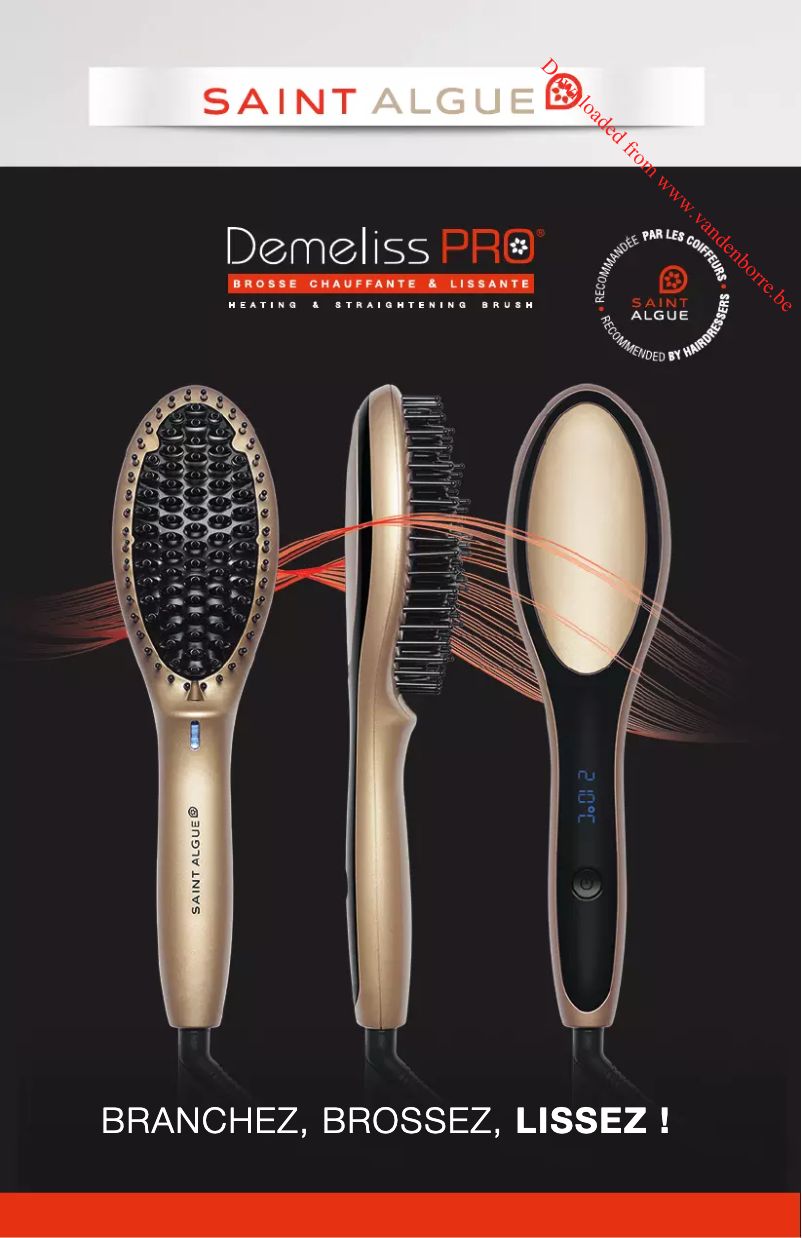 Página 1 del manual Ficha técnica Saint Algue Demeliss Pro 3902