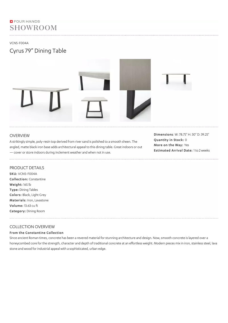 Página 1 del manual Manual de usuario Four Hands VCNS-F004A