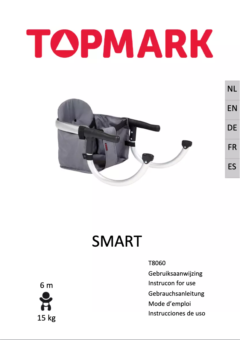 Page 1 de la notice Manuel utilisateur Topmark Smart T8060