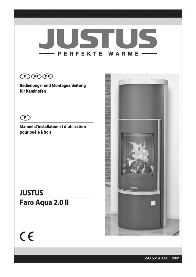 Page 1 de la notice Manuel utilisateur Justus Faro Aqua 2.0