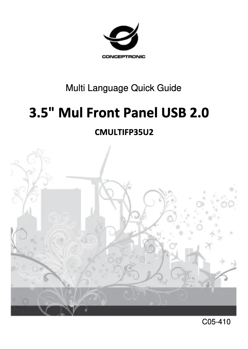Page n°1 - Manuel utilisateur Conceptronic CMULTIFP35U2