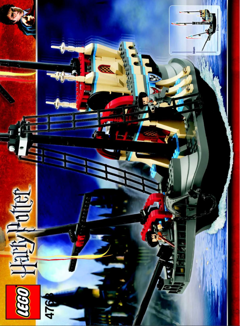 Page n°1 - Manuel utilisateur Lego The Durmstrang Ship