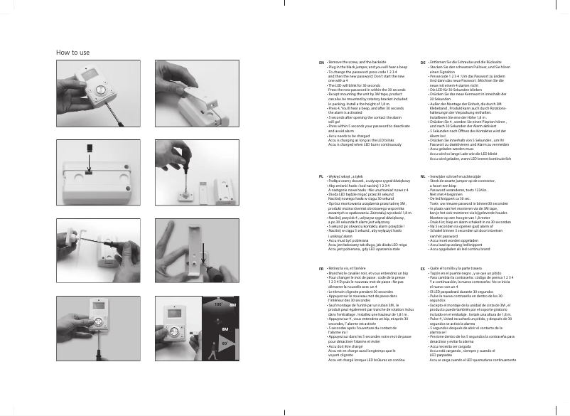 Image de la première page du manuel de l'appareil SC40