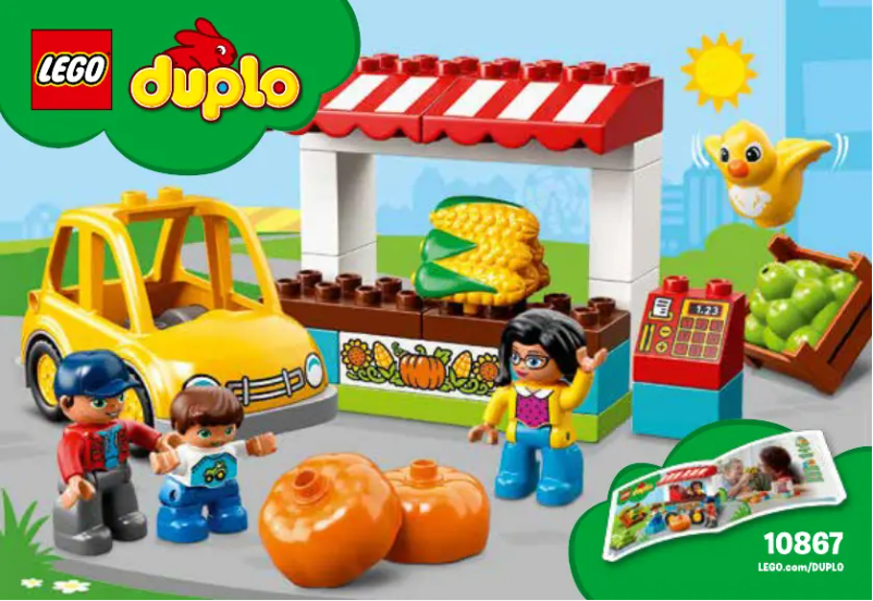 Page n°1 - Manuel utilisateur Lego Duplo 10867