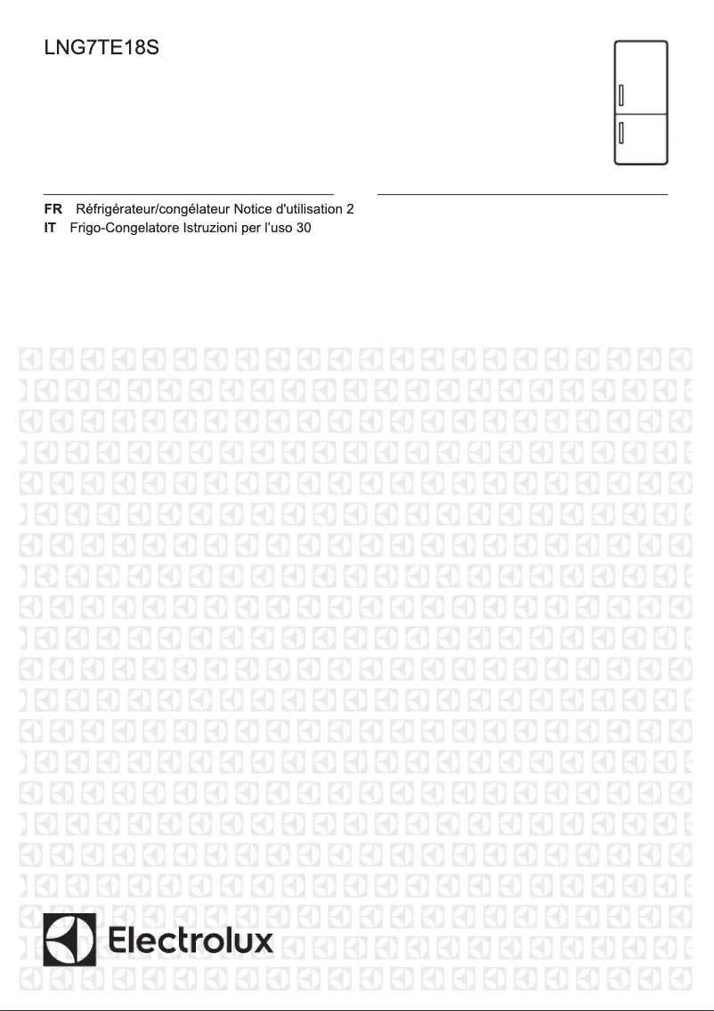 Page n°1 - Manuel utilisateur Electrolux LNG7TE18S