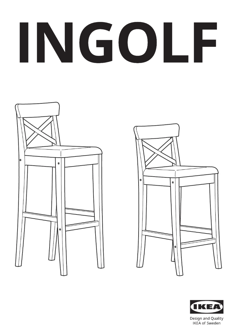 Page 1 de la notice Manuel utilisateur Ikea INGOLF 904.787.66