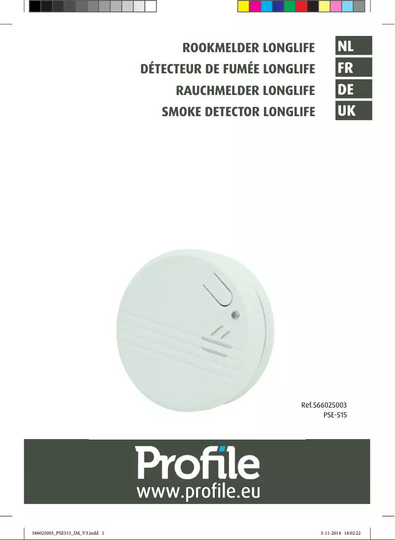 Page 1 de la notice Manuel utilisateur Profile PSE-515