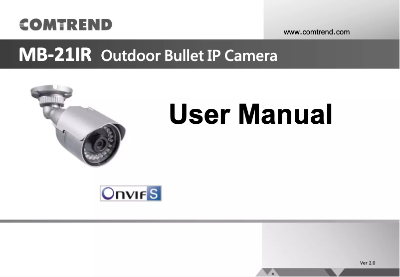 Page n°1 - Manuel utilisateur Comtrend MB-21IR