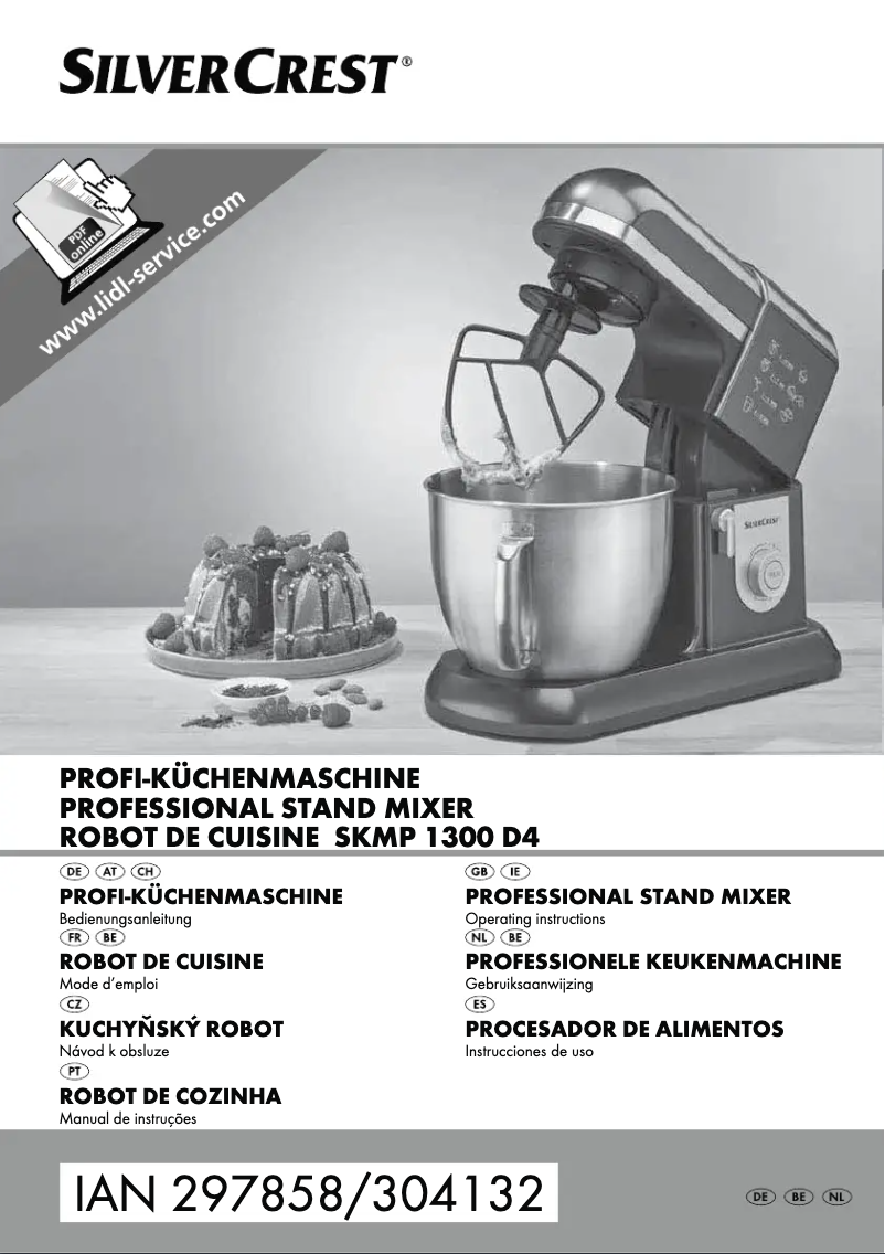 Image de la première page du manuel de l'appareil SKMP 1300 D4