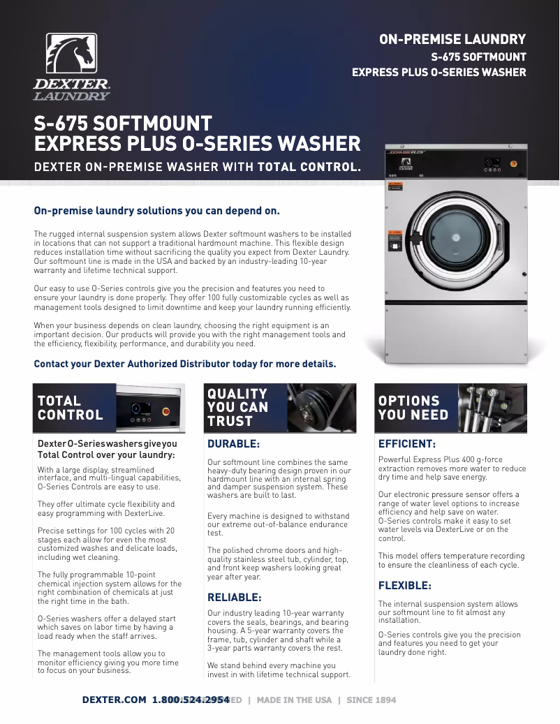 Image de la première page du manuel de l'appareil Express Plus S-675 E