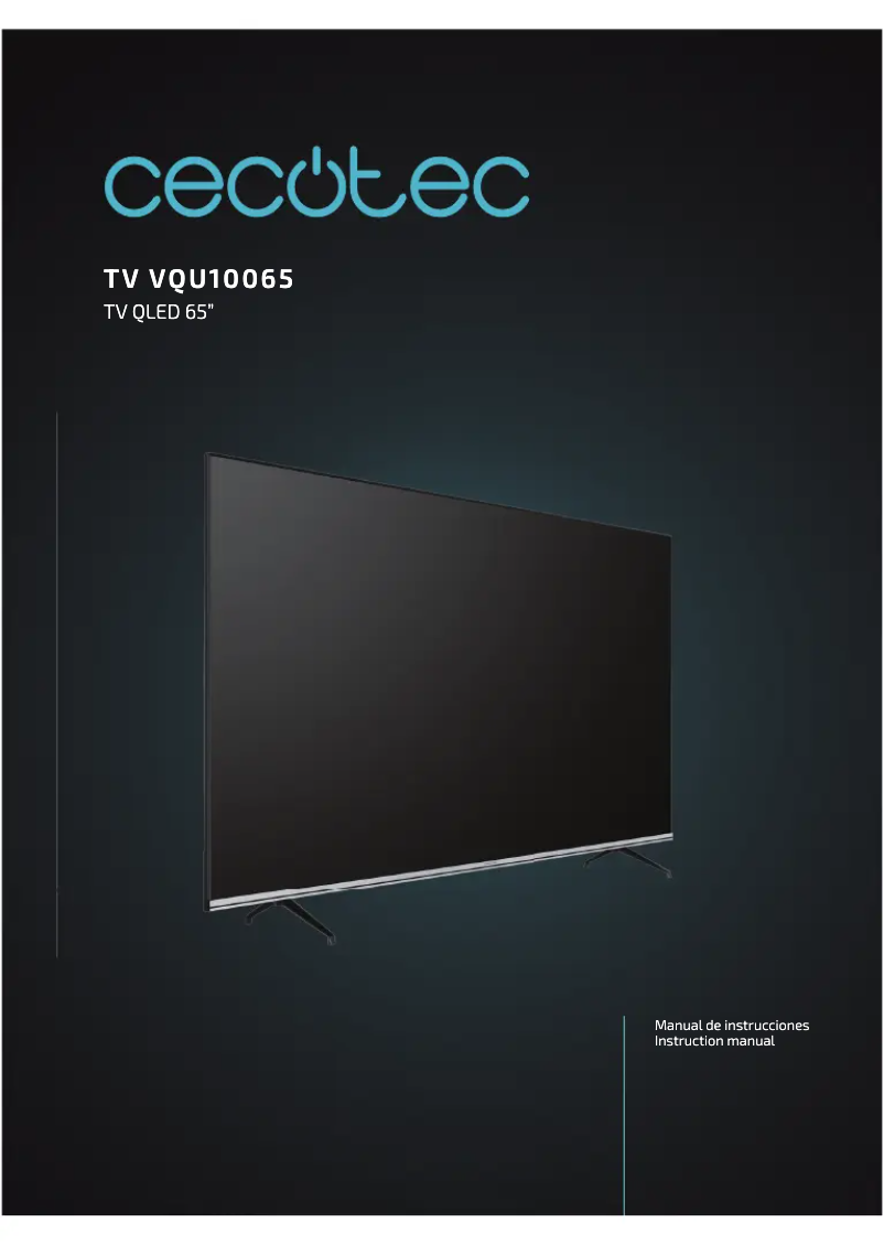 Page n°1 - Manuel utilisateur Cecotec VQU10065