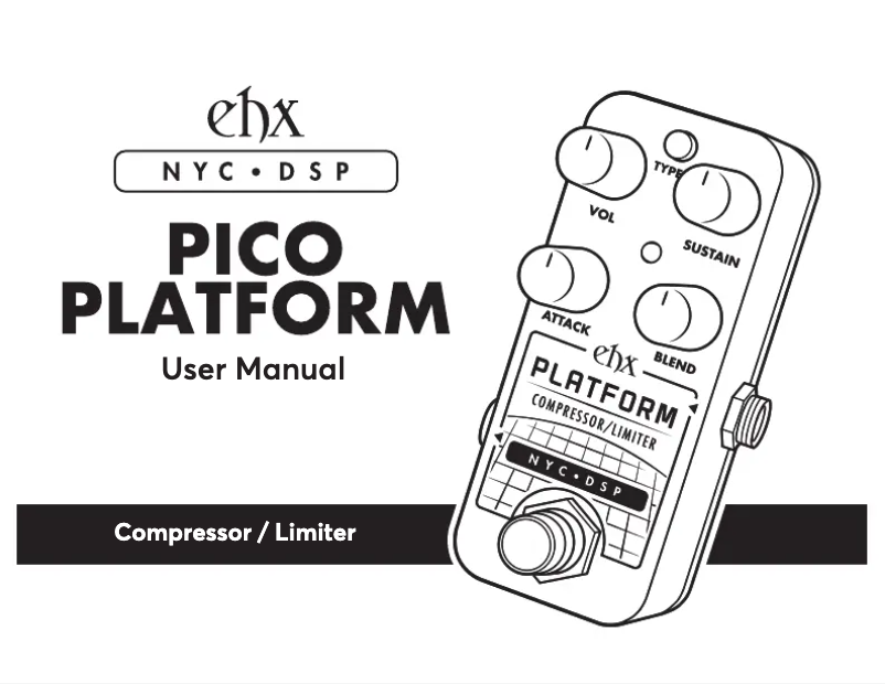 Page 1 de la notice Manuel utilisateur Electro Harmonix Pico Platform