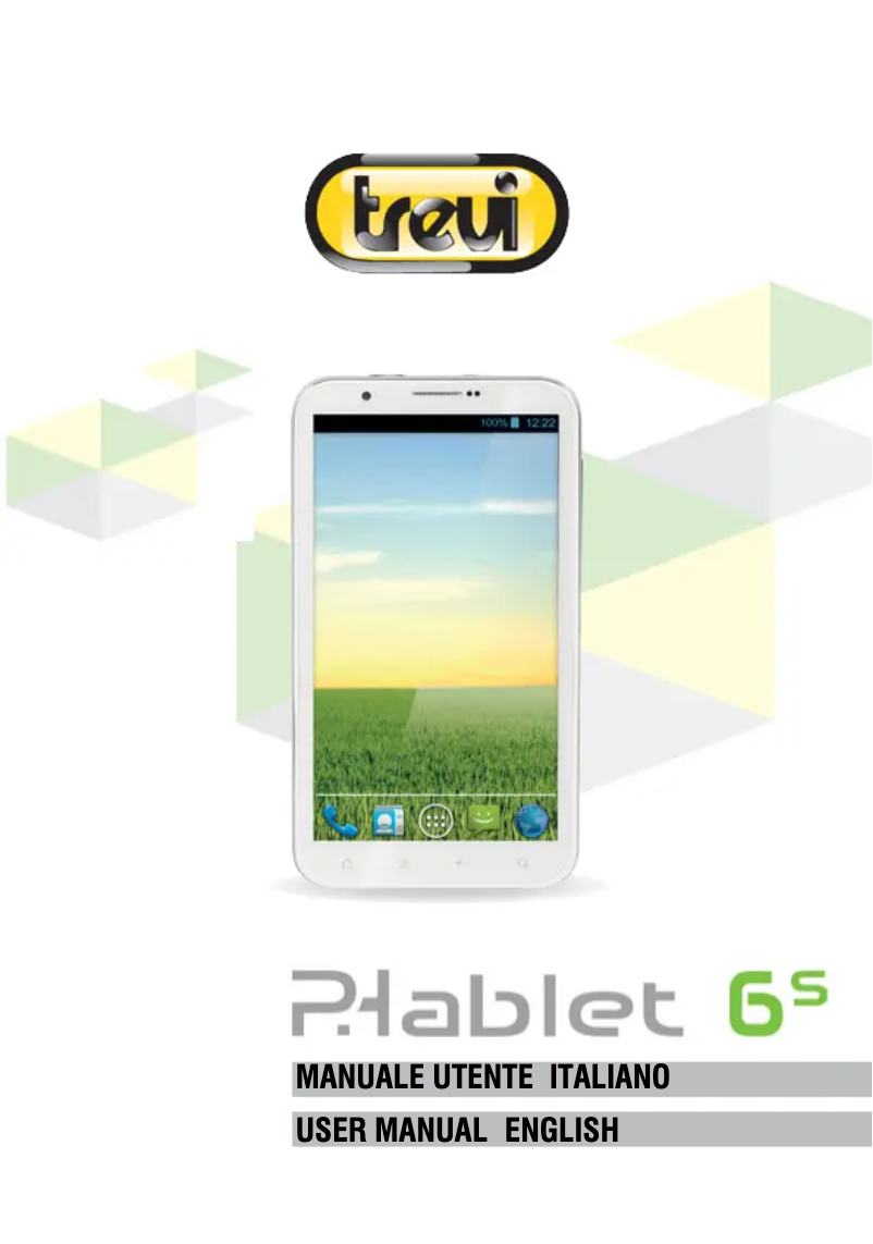 Page n°1 - Manuel utilisateur Trevi TAB Phablet 6 S