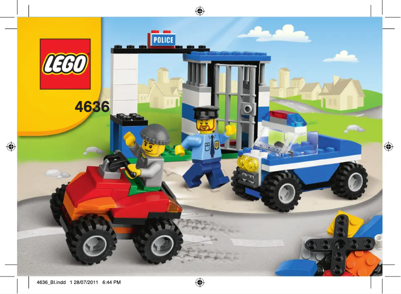 Page n°1 - Manuel utilisateur Lego 4636