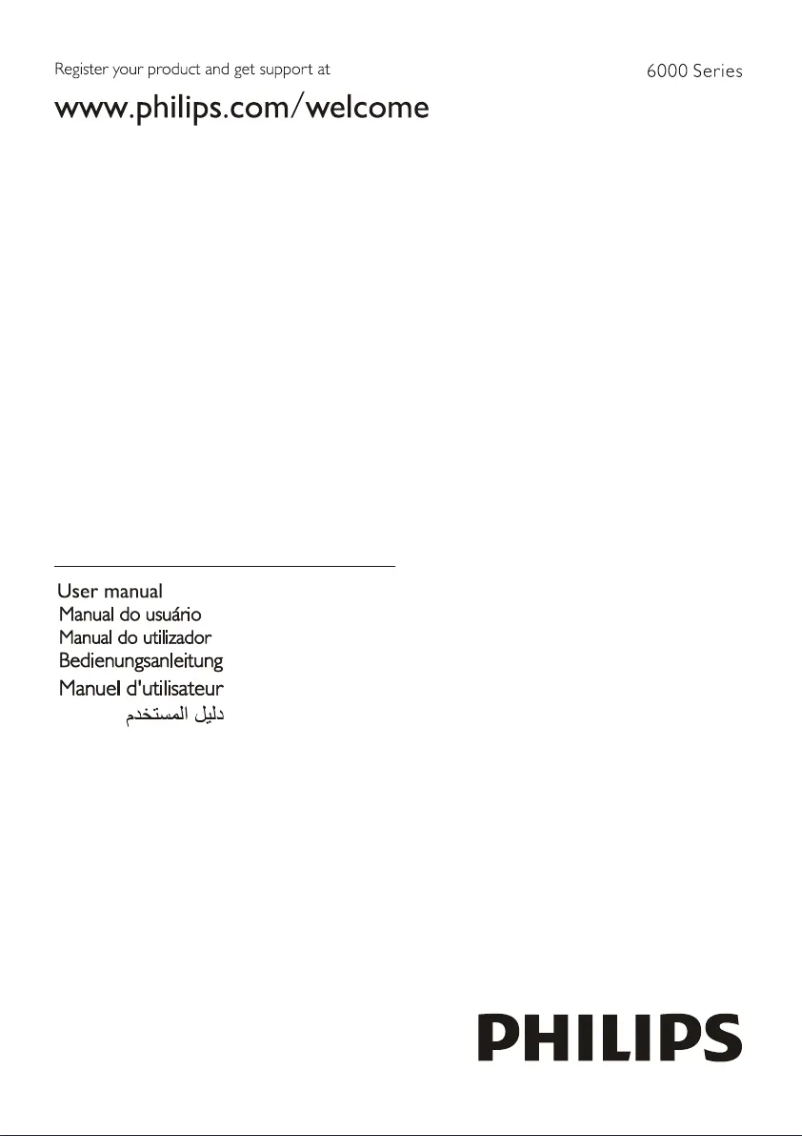 Imagen de la primera página del manual del dispositivo 50PUT6022