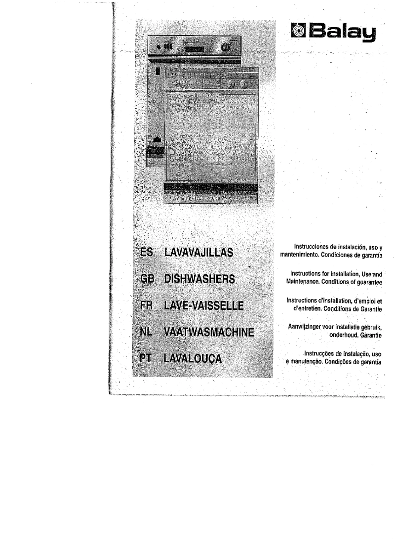 Page 1 de la notice Manuel utilisateur Balay V4523