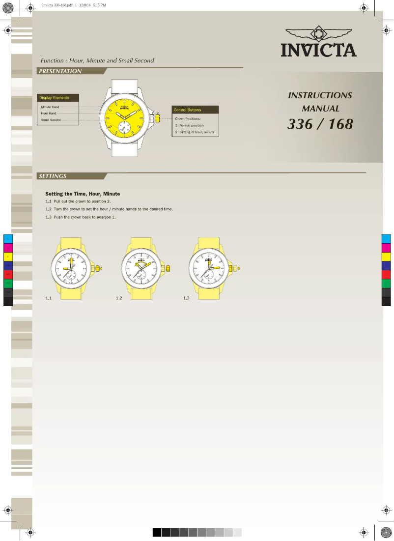 Image de la première page du manuel de l'appareil Just For Her 10218