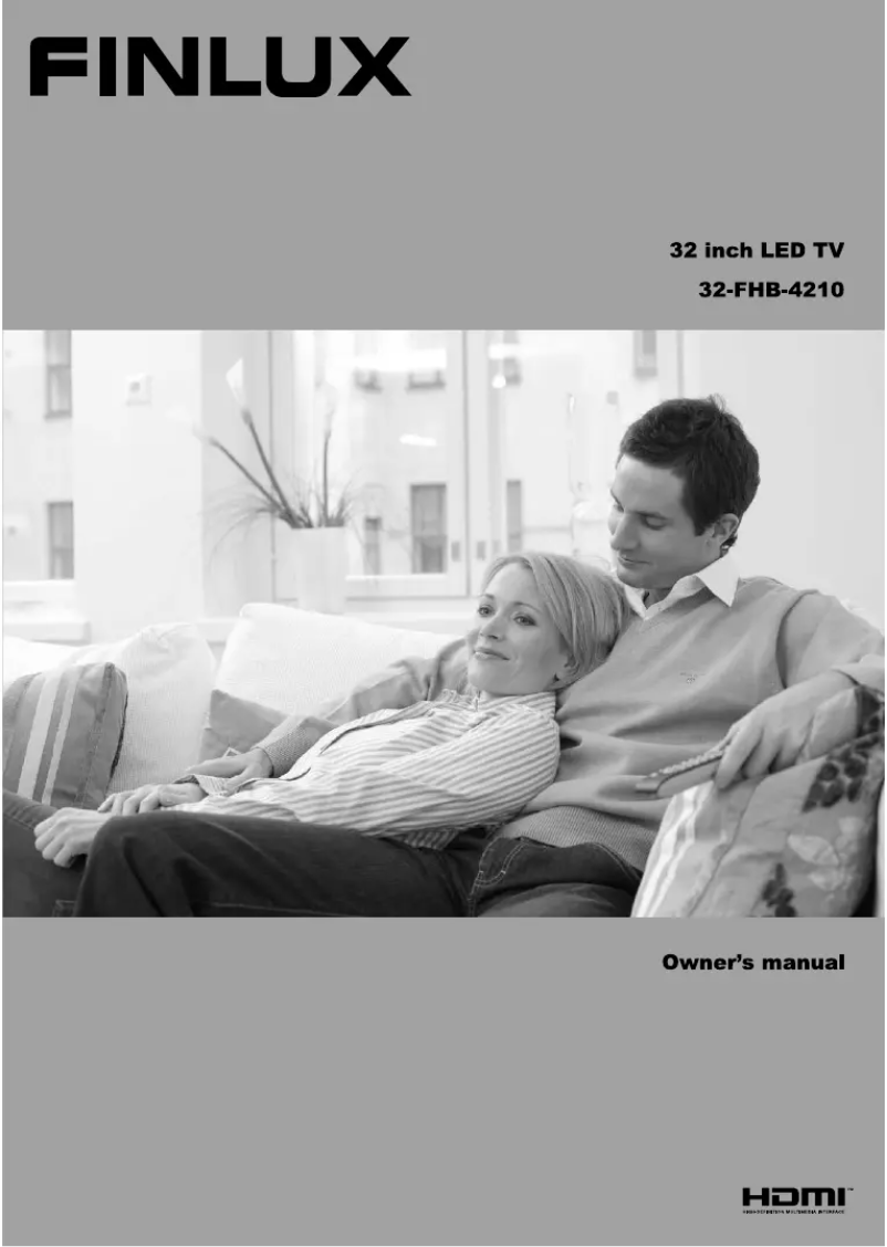 Página 1 del manual Manual de usuario Finlux 32-FHB-4210