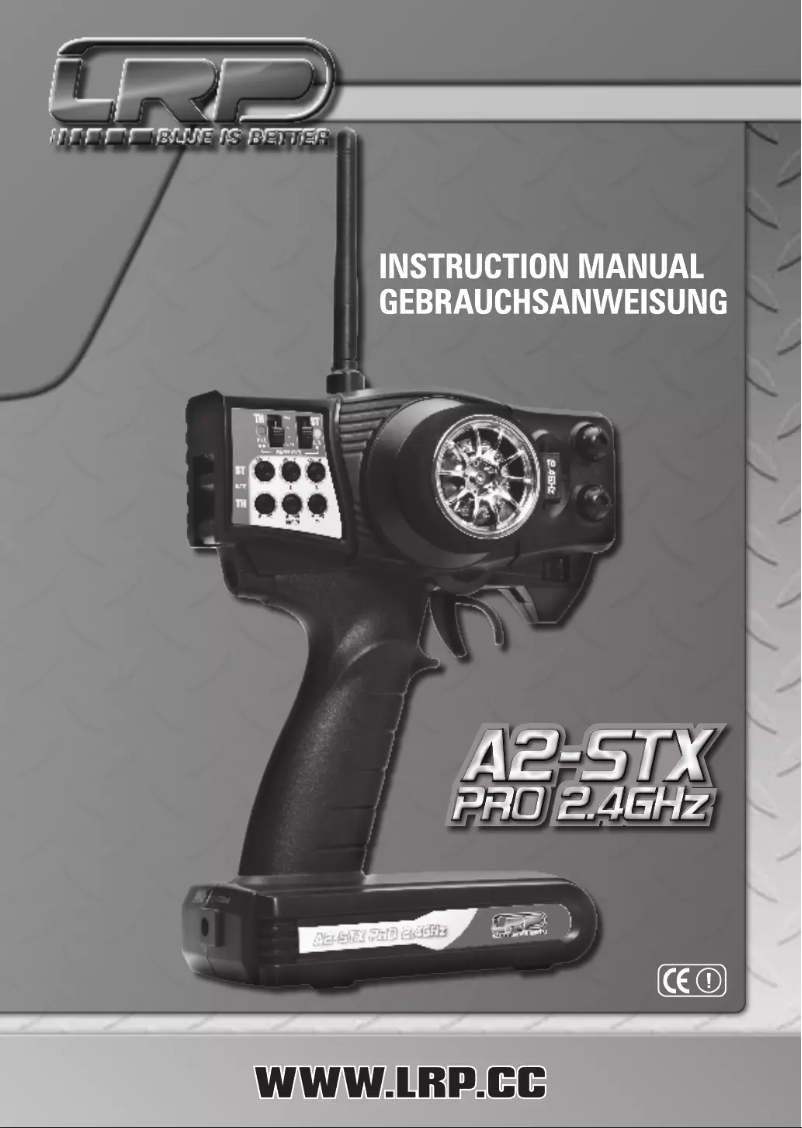 Page n°1 - Manuel utilisateur LRP A2-STX Pro