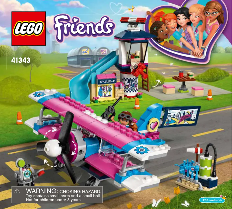 Page 1 de la notice Manuel utilisateur Lego Friends 41343