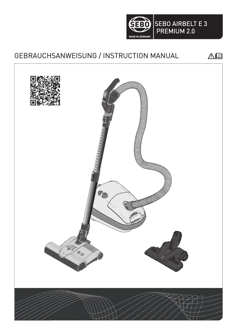 Page n°1 - Manuel utilisateur Sebo Automatic X8