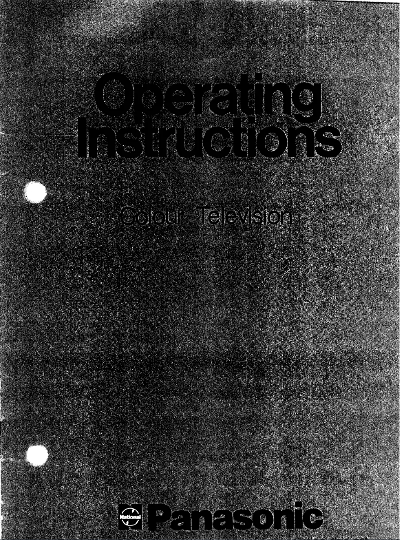 Página 1 del manual Manual de usuario Panasonic TC-202