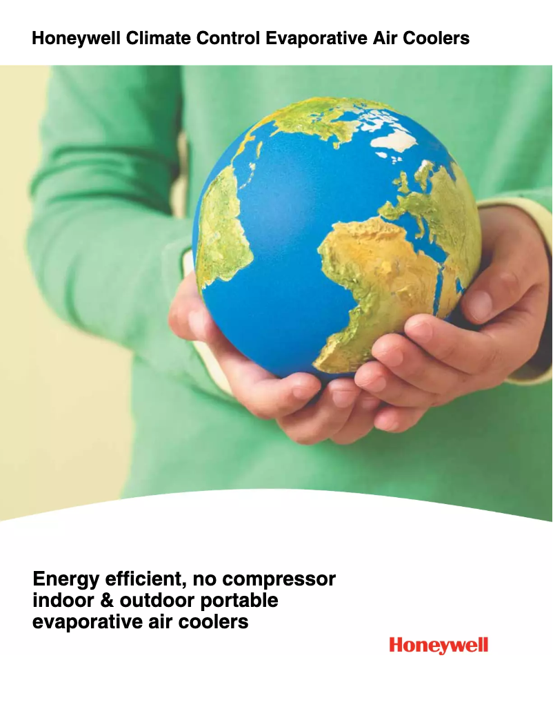 Page 1 de la notice Brochure Honeywell CL201AE